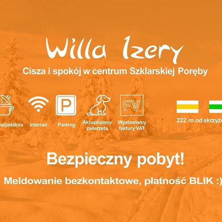 Willa Izery Szklarska Poręba Esterno foto